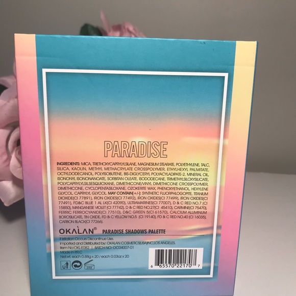 OKALAN PARADISE EYE SHADOWS PALETTE - Picture 4 of 7